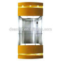 High quality panoramic elevator with machine room